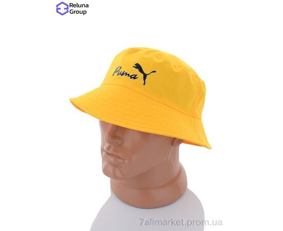 Фотография Панама мужская Лето FR004-2 yellow (5 шт. р.сетка ) "Reluna Group" недорого оптом от прямого поставщика, изображение 2
