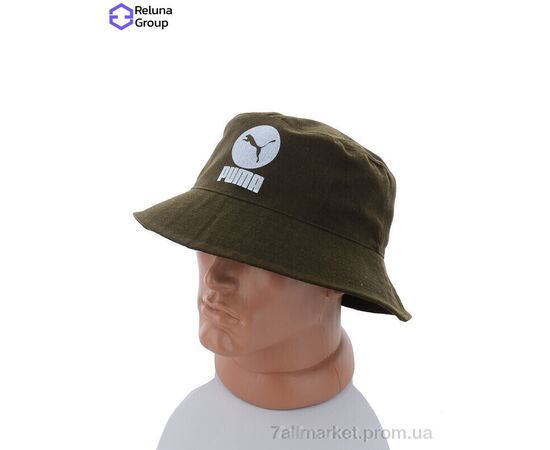 Фотография Панама мужская Лето FR006-1 khaki (5 шт. р.сетка ) "Reluna Group" недорого оптом от прямого поставщика, изображение 2