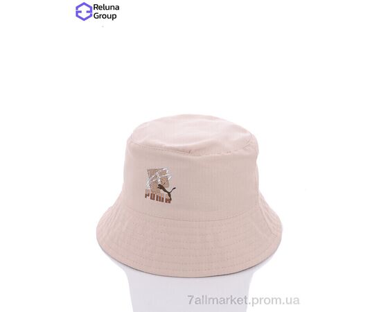 Фотография Панама мужская Лето FG004-3 beige (5 шт. р.сетка One size) "Reluna Group" недорого оптом от прямого поставщика, изображение 2