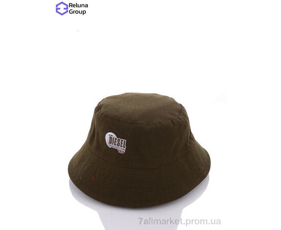 Фотография Панама мужская Лето FG006-3 green (5 шт. р.сетка One size) "Reluna Group" недорого оптом от прямого поставщика, изображение 2