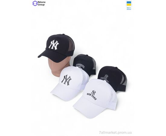 Фотография Кепка для мужчин Лето DG001-4 mix (5 шт. р.сетка ) "Reluna Group" недорого оптом от прямого поставщика, изображение 2