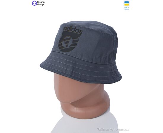Фотография Панама мужская Лето 585-1 grey (5 шт. р.сетка One size) "Reluna Group" недорого оптом от прямого поставщика, изображение 2