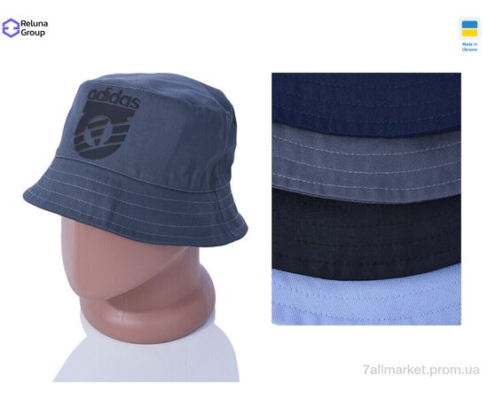 Фотография Панама мужская Лето NN01 mix (5 шт. р.сетка One size) "Reluna Group" недорого оптом от прямого поставщика, изображение 2