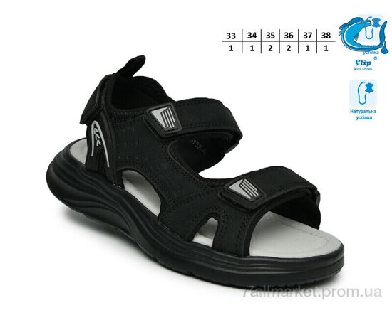 Сандалії дитячі літні Літо F65132A (8 пар р.33-38) "TOM.M" недорого оптом від прямого постачальника, зображення 2