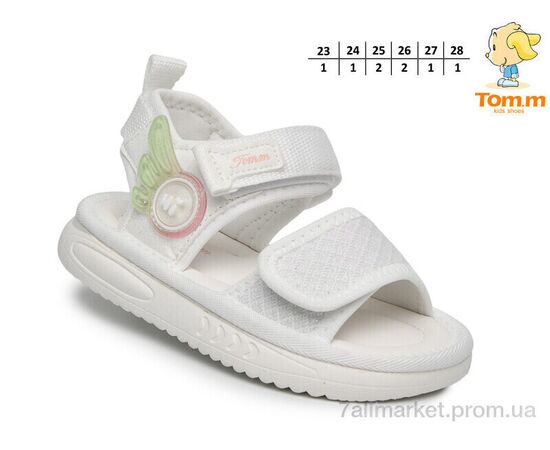 Босоніжки дитячі літні Літо 65067A (8 пар р.23-28) "TOM.M" недорого оптом від прямого постачальника, зображення 2