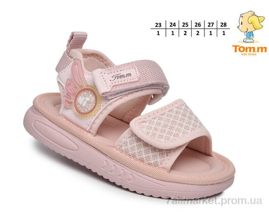 Босоніжки дитячі літні Літо 65067C (8 пар р.23-28) "TOM.M" недорого оптом від прямого постачальника, зображення 2