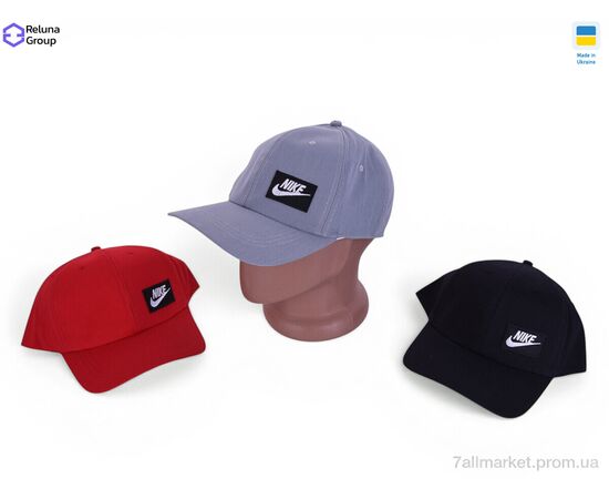 Кепка для чоловіків Літо SF010-8 mix (5 шт. р.сітка) "Reluna Group" недорого оптом від прямого постачальника, зображення 2