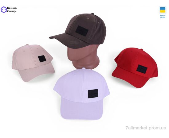 Кепка для чоловіків Літо SF010-12 mix (5 шт. р.сітка) "Reluna Group" недорого оптом від прямого постачальника, зображення 2