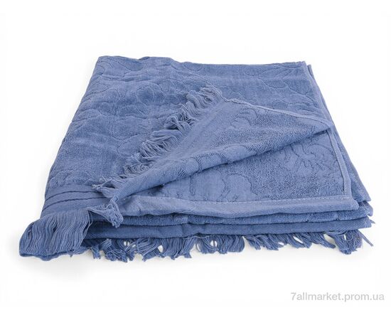 Рушник  8072 (98963) 70x140см mix (8 шт. р.сіткаOne size) "Obuvok" недорого оптом від прямого постачальника, зображення 2