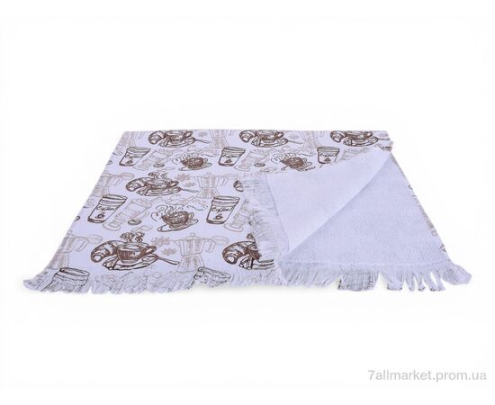 Рушник  91104 (98958) 40x60см mix (12 шт. р.сіткаOne size) "Obuvok" недорого оптом від прямого постачальника, зображення 2