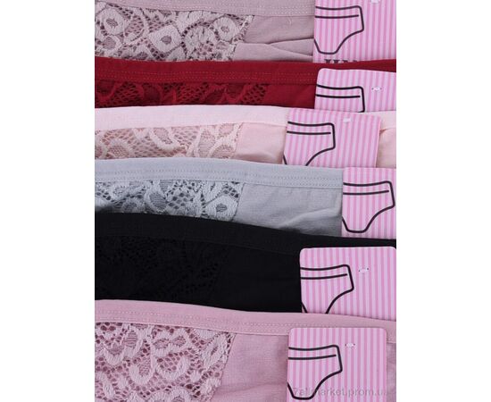 Труси Весна/осінь M40S-464 (98745) mix (12 шт. р.сітка2XL-4XL) "Obuvok" недорого оптом від прямого постачальника, зображення 3
