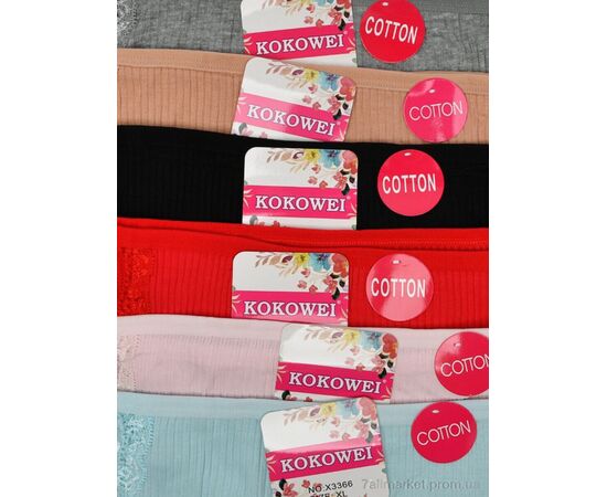 Труси Весна/осінь M40S-371 (12305) mix (12 шт. р.сітка2XL-4XL) "Obuvok" недорого оптом від прямого постачальника, зображення 2