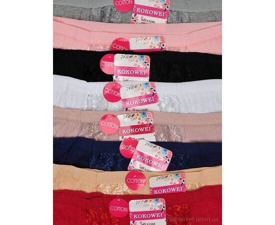 Труси Весна/осінь X4406 (12341) mix (12 шт. р.сіткаXL-3XL) "Obuvok" недорого оптом від прямого постачальника, зображення 2