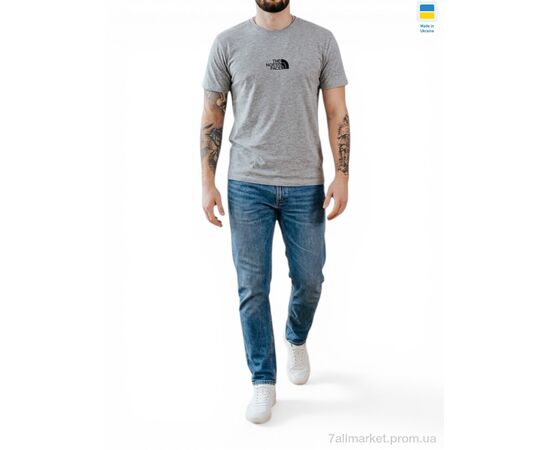 Фотография Футболка мужская Лето 01TF  батал сірий (5 шт. р.сетка 56-64) "Sport style" недорого оптом от прямого поставщика, изображение 2