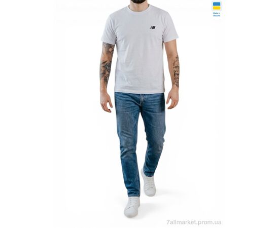 Фотография Футболка мужская Лето 01NB батал білий (5 шт. р.сетка 56-64) "Sport style" недорого оптом от прямого поставщика, изображение 2