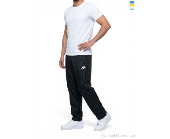 Фотография Спортивные брюки мужские Весна/осень Y01NI чорний (5 шт. р.сетка S-2XL) "Sport style" недорого оптом от прямого поставщика, изображение 2