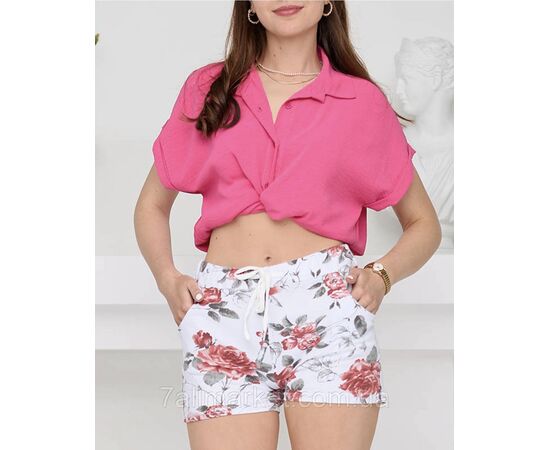 Шорти жіночі молодіжні розмір 44-52 (мікс кв) "NICOLAS" недорого від прямого постачальника, зображення 2