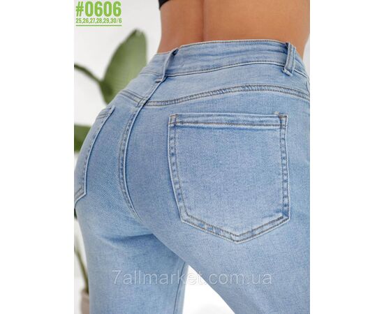 Жіночі MOM jeans розмірний ряд 25,26,27,28,29,30 "PARTNERS" недорого від прямого постачальника, зображення 5