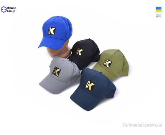 Кепка для чоловіків Весна/осінь WN001-5 mix (5 шт. р.сітка) "Reluna Group" недорого оптом від прямого постачальника, зображення 2