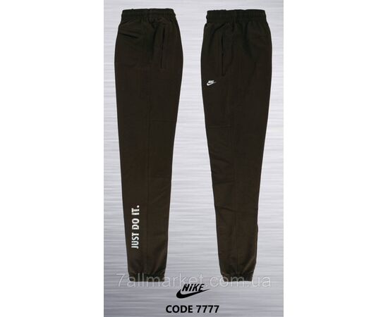 Фотография Спортивные штаны мужские на евро манжете NIKE размеры S-2XL (3цв) "REMAIN" недорого от прямого поставщика, изображение 2