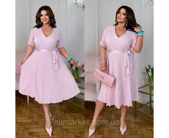 Плаття жіноче пліссер р-ри 46-60 "LADA" купити недорого від прямого постачальника, зображення 2