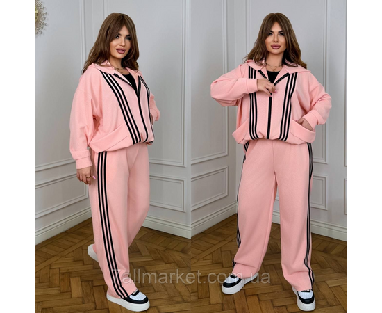 Спортивний костюм жіночий креп сафарі (46-60) "LADA" недорого від прямого постачальника, зображення 2