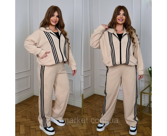 Фотография Спортивный костюм  женский креп сафари (46-60) "LADA" недорого от прямого поставщика, изображение 2