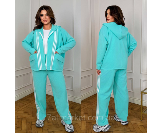 Фотография Спортивный костюм  женский креп сафари (46-60) "LADA" недорого от прямого поставщика, изображение 3