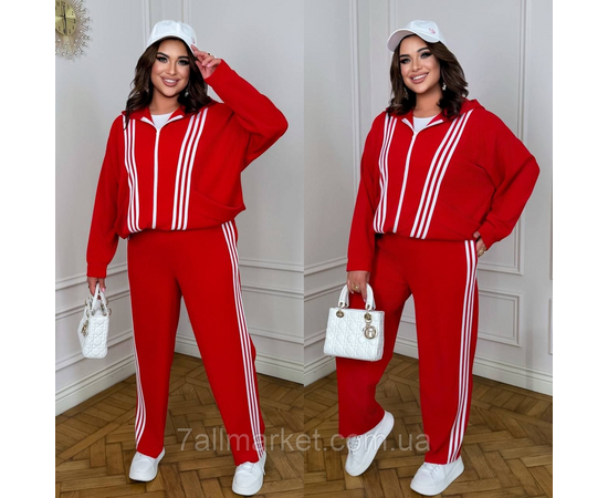 Спортивний костюм жіночий креп сафарі (46-60) "LADA" недорого від прямого постачальника, зображення 2