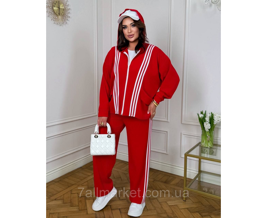 Спортивний костюм жіночий креп сафарі (46-60) "LADA" недорого від прямого постачальника, зображення 3