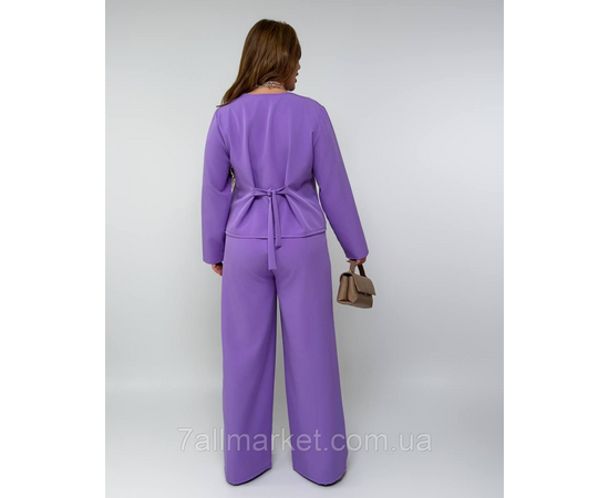 Фотография Костюм двойка женский креп костюмка  размеры 46-60 "LADA" недорого от прямого поставщик, изображение 4
