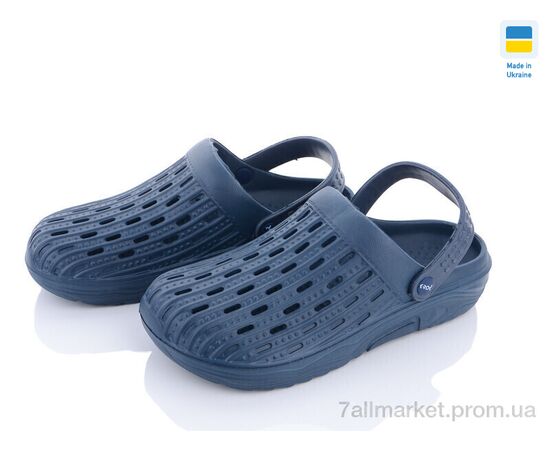 Фотография Кроксы мужские легкие Лето Крок Укр С71 т.синій (6 пар р.41-45) "Vladimir" недорого оптом от прямого поставщика, изображение 2