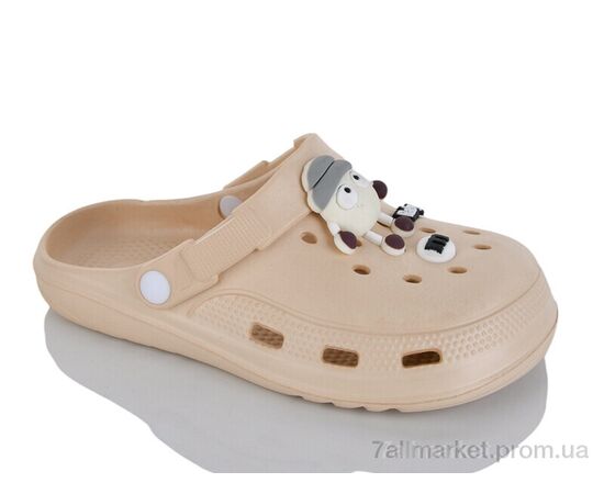 Фотография Кроксы женские летние Лето 25 beige (6 пар р.36-41) "CAB" недорого оптом от прямого поставщика, изображение 2