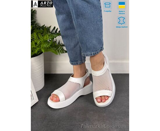 Фотография Босоножки женские летние Лето 155 б.ш. (8 пар р.36-41) "ARTO" недорого оптом от прямого поставщика, изображение 2