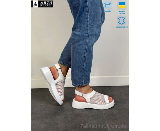 Фотография Босоножки женские летние Лето 155 б.ш. (8 пар р.36-41) "ARTO" недорого оптом от прямого поставщика, изображение 3