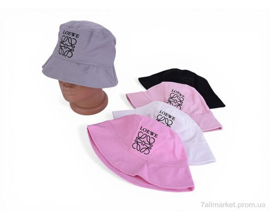 Панама жіноча Літо 02-08 mix (5 шт. р.сітка52-54) "TUZZI" недорого оптом від прямого постачальника, зображення 2