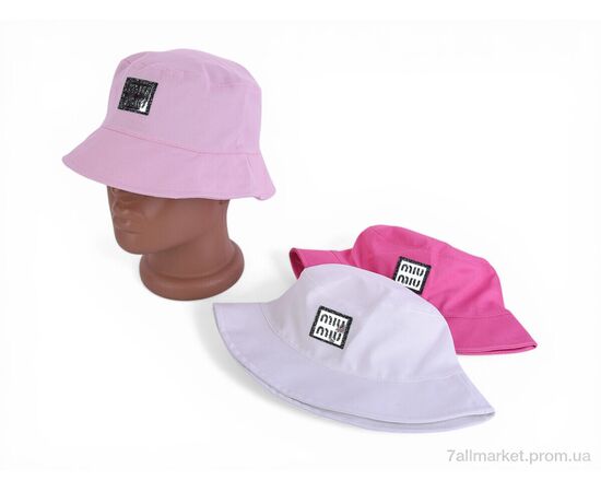 Панама жіноча Літо 02-05 mix (5 шт. р.сітка50-52) "TUZZI" недорого оптом від прямого постачальника, зображення 2