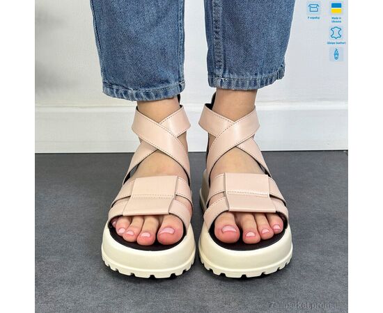 Фотография Босоножки женские летние Лето 4071-99 рожевий к. (6 пар р.36-40) "A.N.I.One" недорого оптом от прямого поставщика, изображение 3