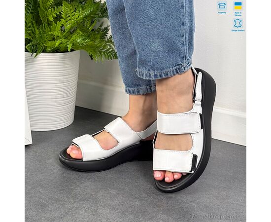 Фотография Босоножки женские летние Лето 4077-25 білий к. (6 пар р.36-40) "A.N.I.One" недорого оптом от прямого поставщика, изображение 2