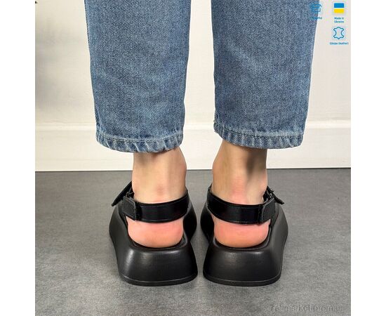 Фотография Босоножки женские летние Лето 4077-59 чорний к. (6 пар р.36-40) "A.N.I.One" недорого оптом от прямого поставщика, изображение 4