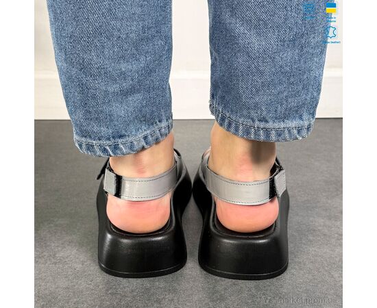 Фотография Босоножки женские летние Лето 4077-59 сірий к. (6 пар р.36-40) "A.N.I.One" недорого оптом от прямого поставщика, изображение 4