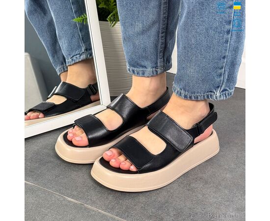 Фотография Босоножки женские летние Лето 4077-59К чорний к. (6 пар р.36-40) "A.N.I.One" недорого оптом от прямого поставщика, изображение 2