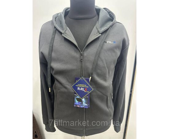 Кофта чоловіча спортивна р-ри M-3XL (2кв) "R-RLX" недорого від прямого постачальника, зображення 2