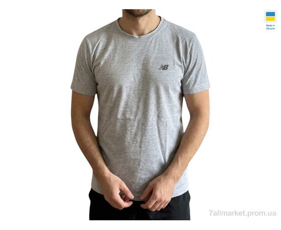 Фотография Футболка мужская Лето 06NB сірий (5 шт. р.сетка 56-64) "Margo" недорого оптом от прямого поставщика, изображение 2