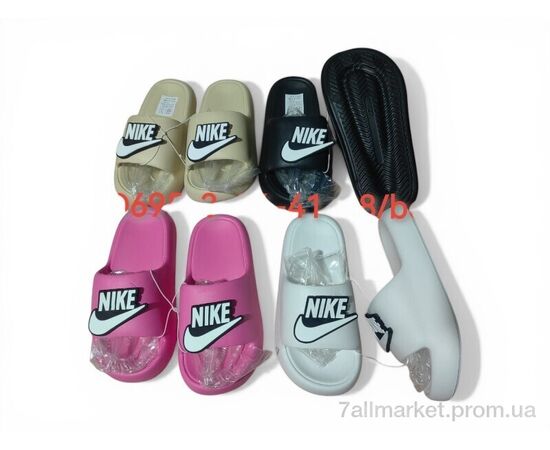 Фотография Шлепки женские облегченные Лето D695-3 mix (12 пар р.36-41) "Rai shoes" недорого оптом от прямого поставщика, изображение 2