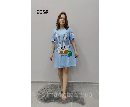 Фотография Туника женская молодёжная р-р универсал (микс) "FLOWER" купить недорого от прямого поставщика, изображение 2