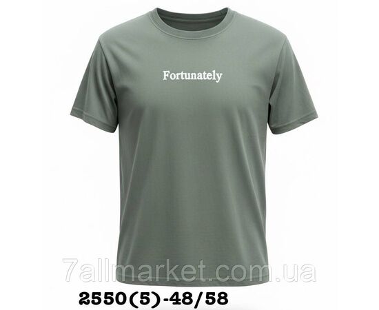 Футболка чоловіча молодіжна з накатом р-ри 48-58 (5 кв) "SKAY" недорого гуртом від прямого постачальника, зображення 3