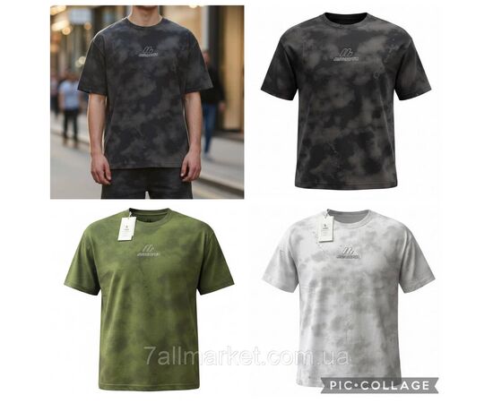 Футболка чоловіча молодіжна рукавиця р-ри M-3XL (3кв) "SKAY" недорого гуртом від прямого постачальника, зображення 2