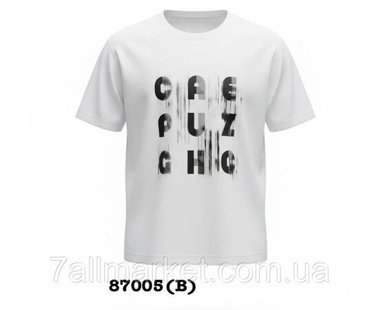 Футболка чоловіча молодіжна з написом M-3XL (4 кв) "SKAY" недорого гуртом від прямого постачальника, зображення 3