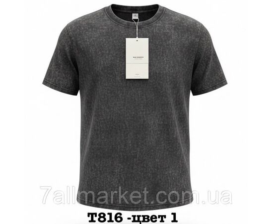 Футболка чоловіча молодіжна рукавиця р-ри M-3XL (3кв) "SKAY" недорого гуртом від прямого постачальника, зображення 3